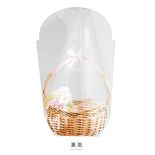 HEADS PPF-OSB2 Japanese-Made Gift Wrapping Bags Natural 50 count Photo Print OPP