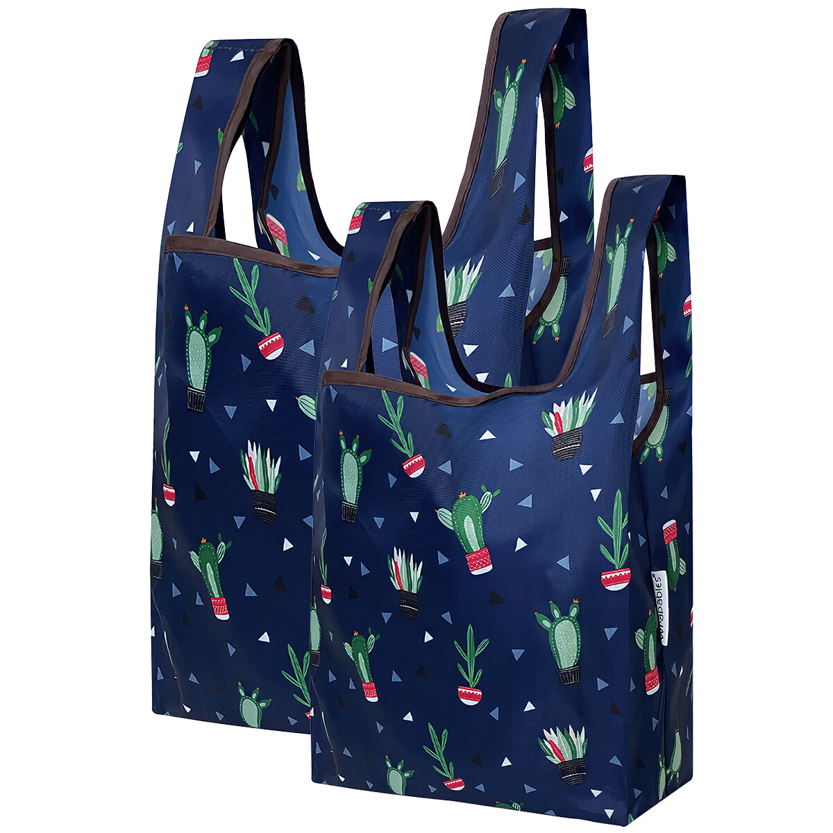 Wrapables JoliBag Collection Reusable Shopping Bag (Set of 2)