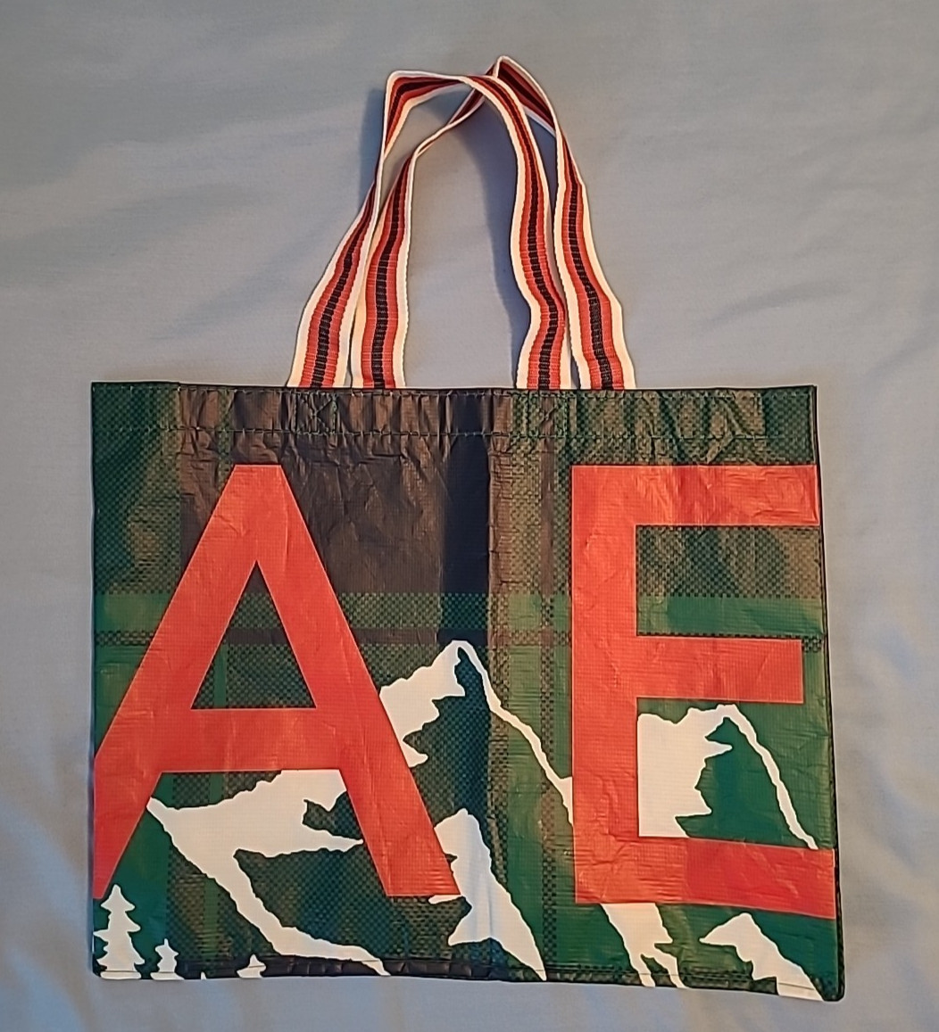 Lot of 6 American Eagle and Aerie Reusable Shopping Bags including Snoopy 2024