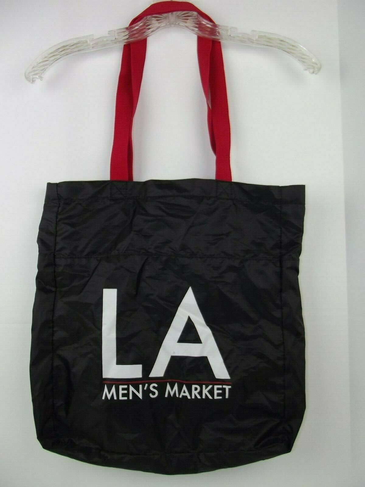 Herschel Reuseable Packable Tote Bag Los Angeles Red Handle