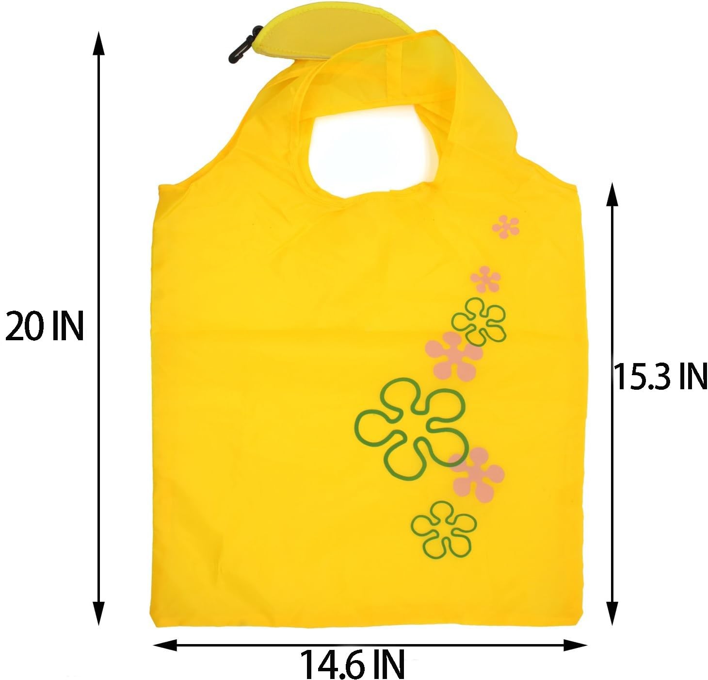 10PCS Fruits Reusable Grocery Shopping Tote Bags Folding Pouch Storage Conven…