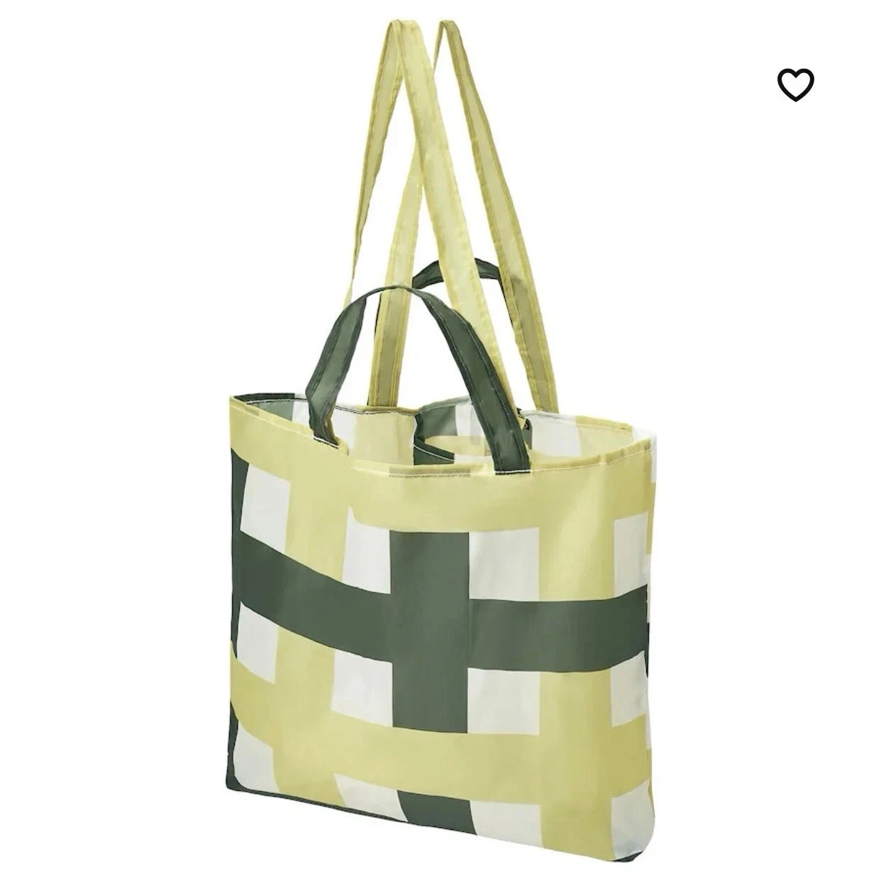IKEA SKYNKE Bag Shopping Tote FOLDABLE Carry in Pocket Purse 17 ¾x14 ¼ “- 4Gal
