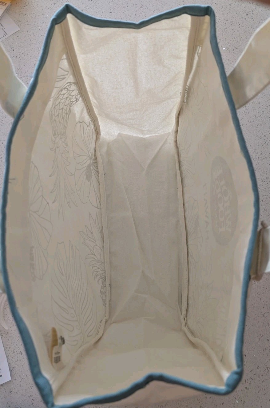 Whole Foods “Tropical” Large Rope Tote Bag Hawaii Exclusive