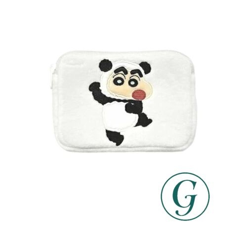 SK Japan Crayon Shin-chan Narikiri Animal Mini Tissue Pouch Panda