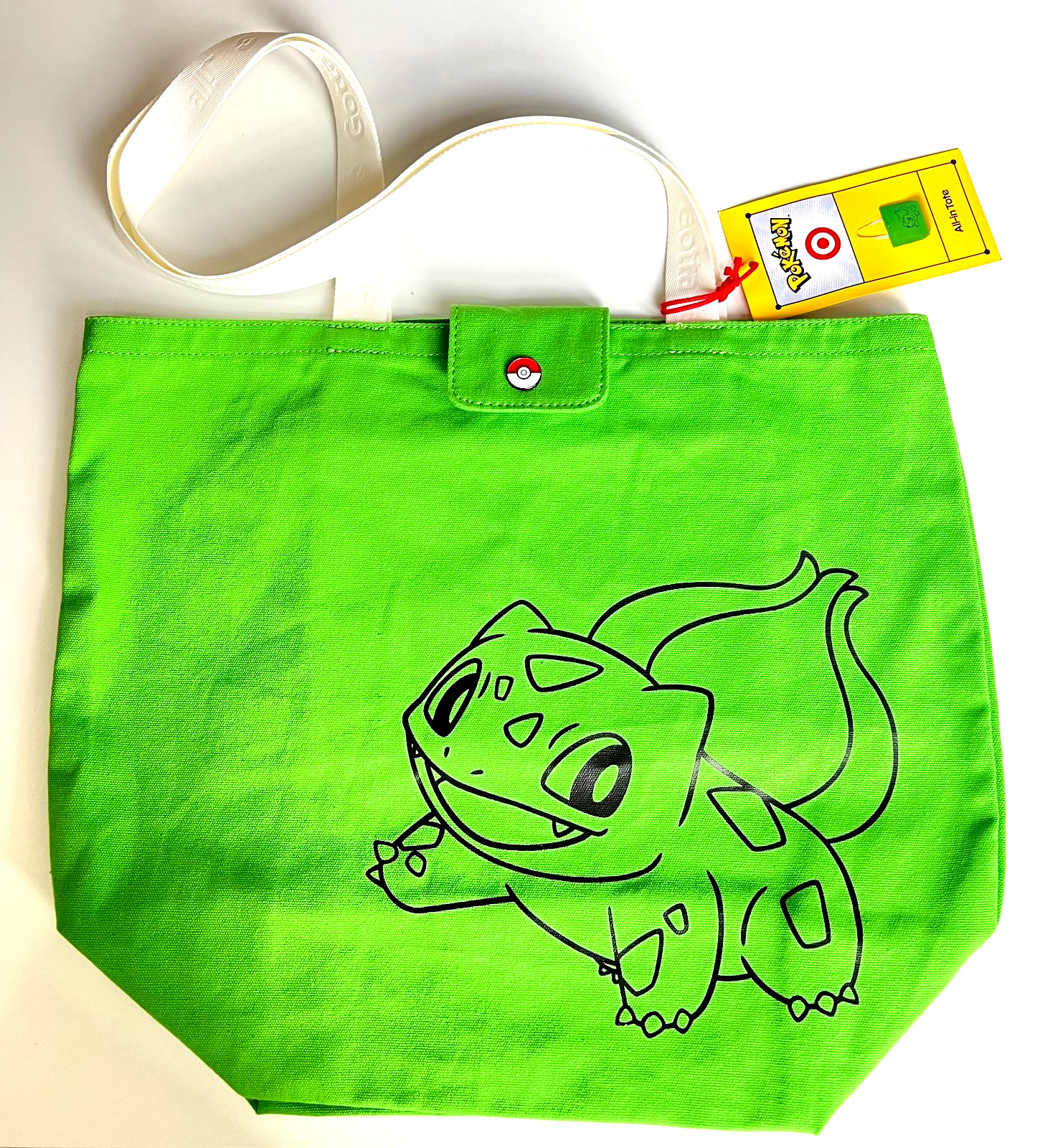 Pokemon x Target All in Tote Bag Bulbasaur 30th Anniversary (NEW)