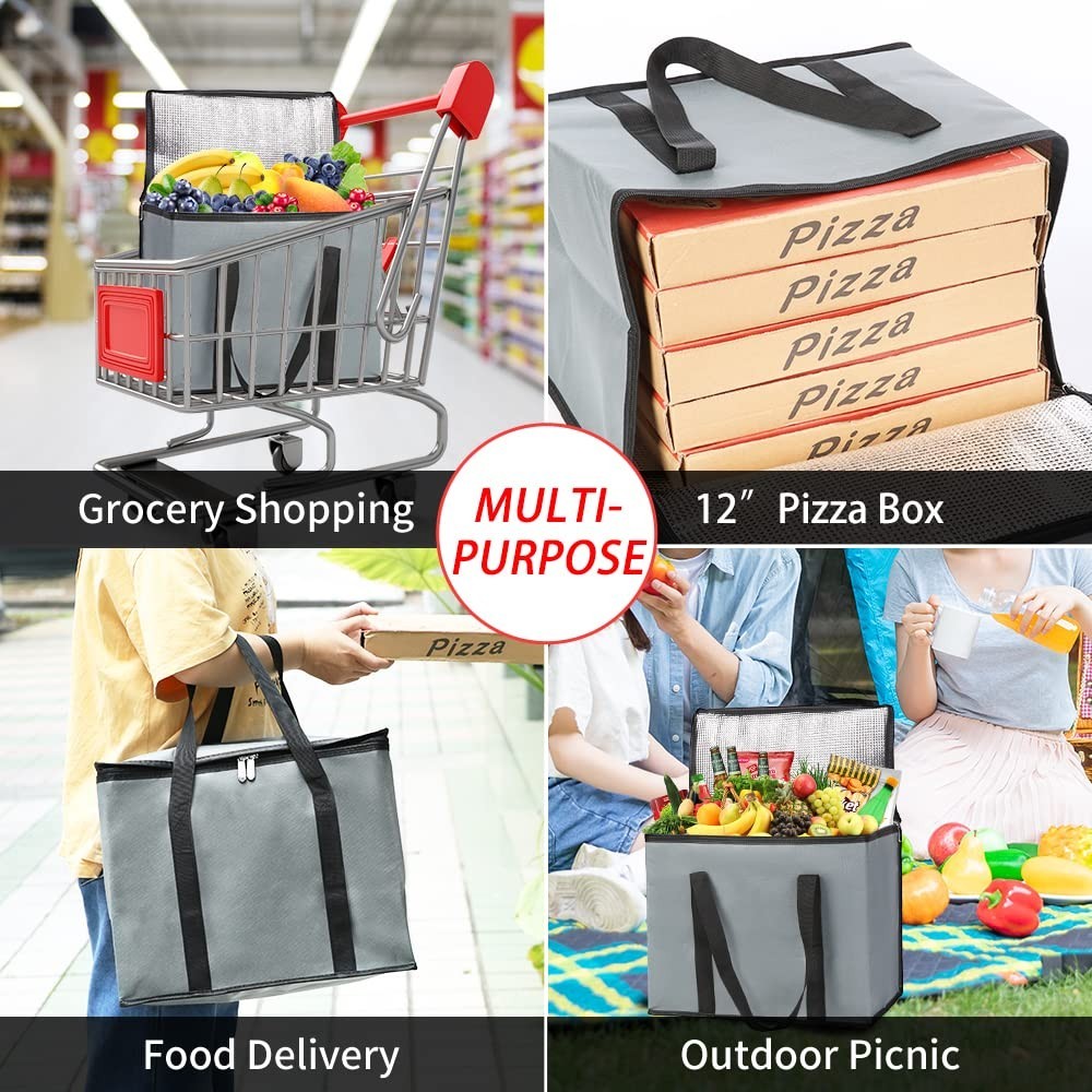 Collapsible Insulated Cooler Bag – 30L Capacity for Catering & Delivery