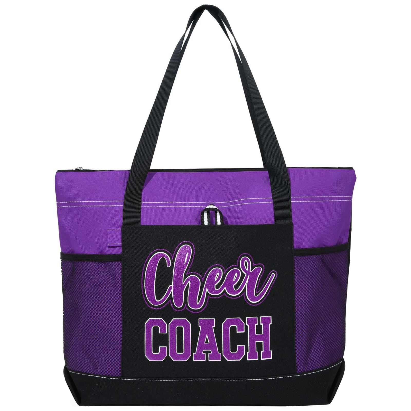 Cheer Coach Tote Bag for Cheerleaders Cheerleading Coach Gift Large Canvas Ch…