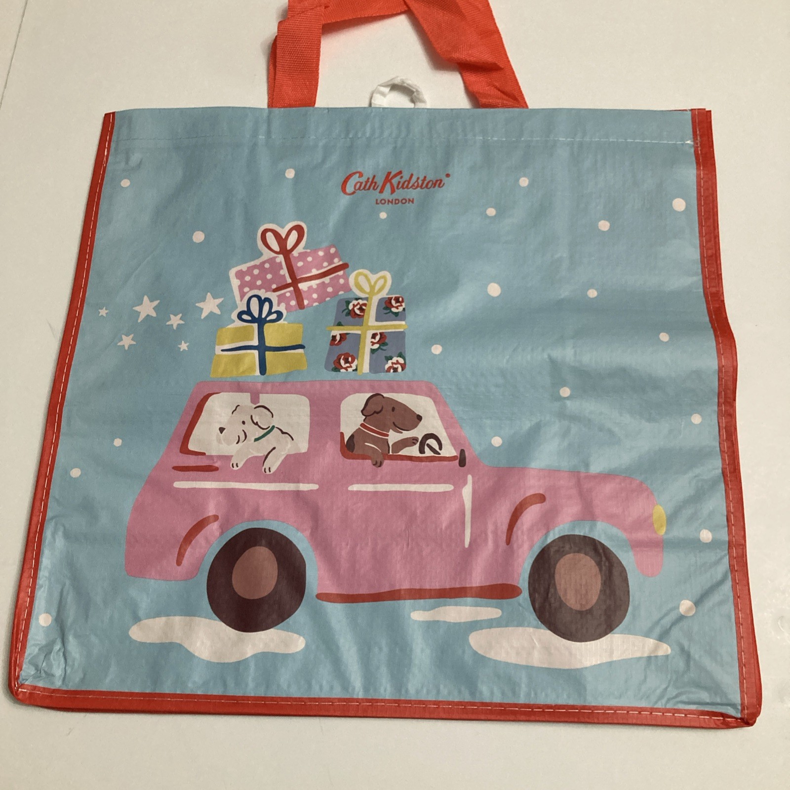 Tesco Cath Kidston Dogs Car Bag Tote London Flower Presents Dot Holiday 2025
