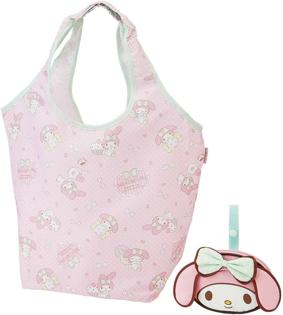 Skater Eco Friendly Tote Foldable Bag 13.5L Sanrio My Melody