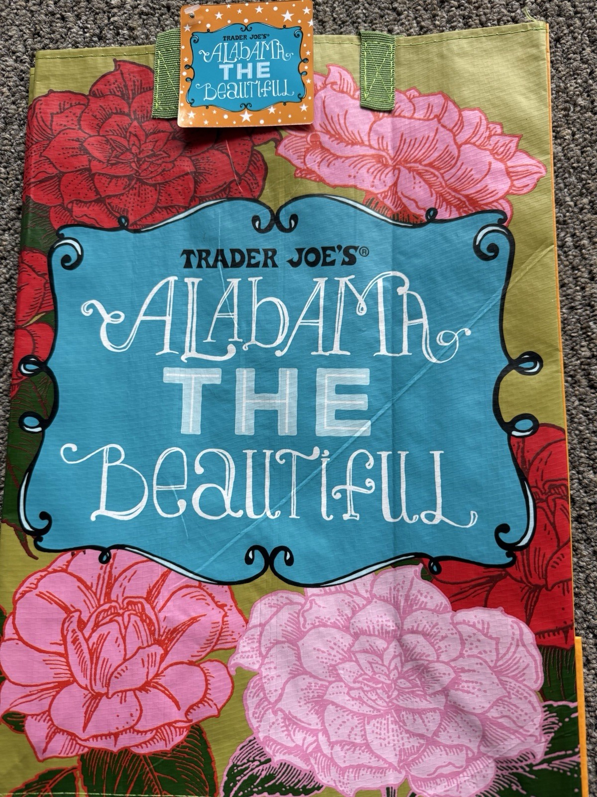 NWT Trader Joe’s Reusable Regional Bag (Alabama | AL)