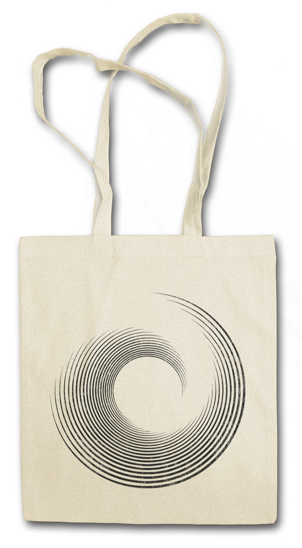 HYPNO CIRCLE II SHOPPER SHOPPING BAG Hypnose Maze Mystic Labyrinth