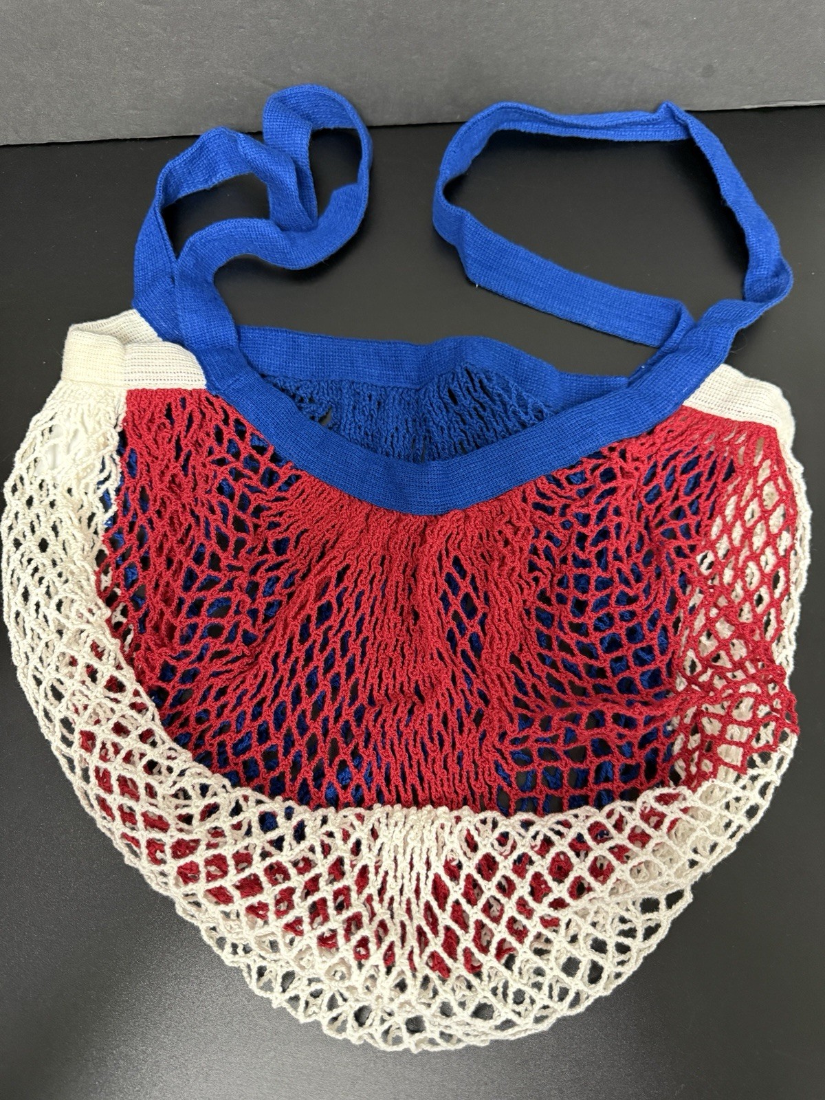 Sur La Table Mesh Bag. Reusable Grocery Shopping Tote Farmer’s Market Bag.