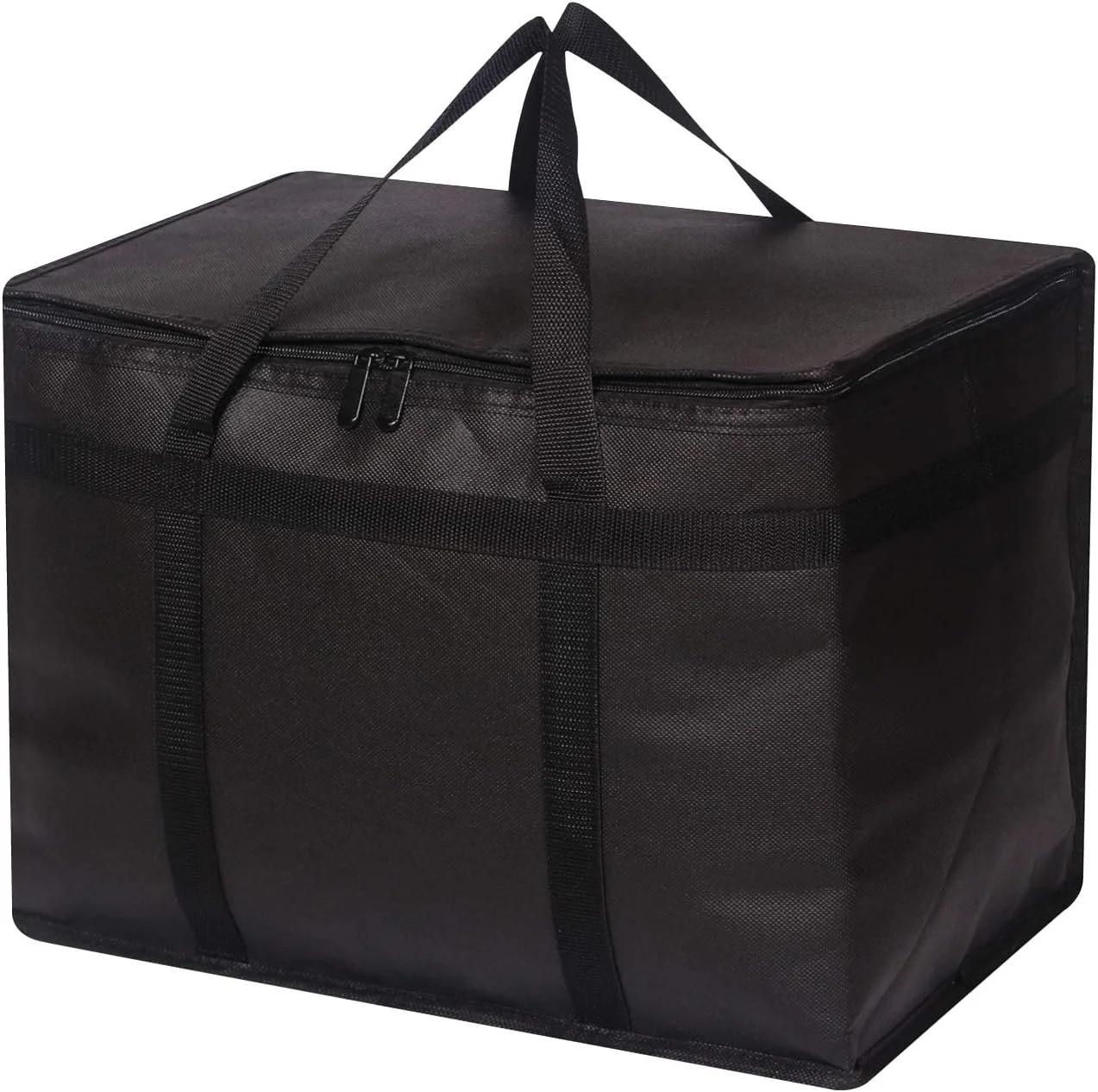 DIOMMELL XL Insulated Reusable Grocery Bags with Sturdy Zipper Reinforced Bottom