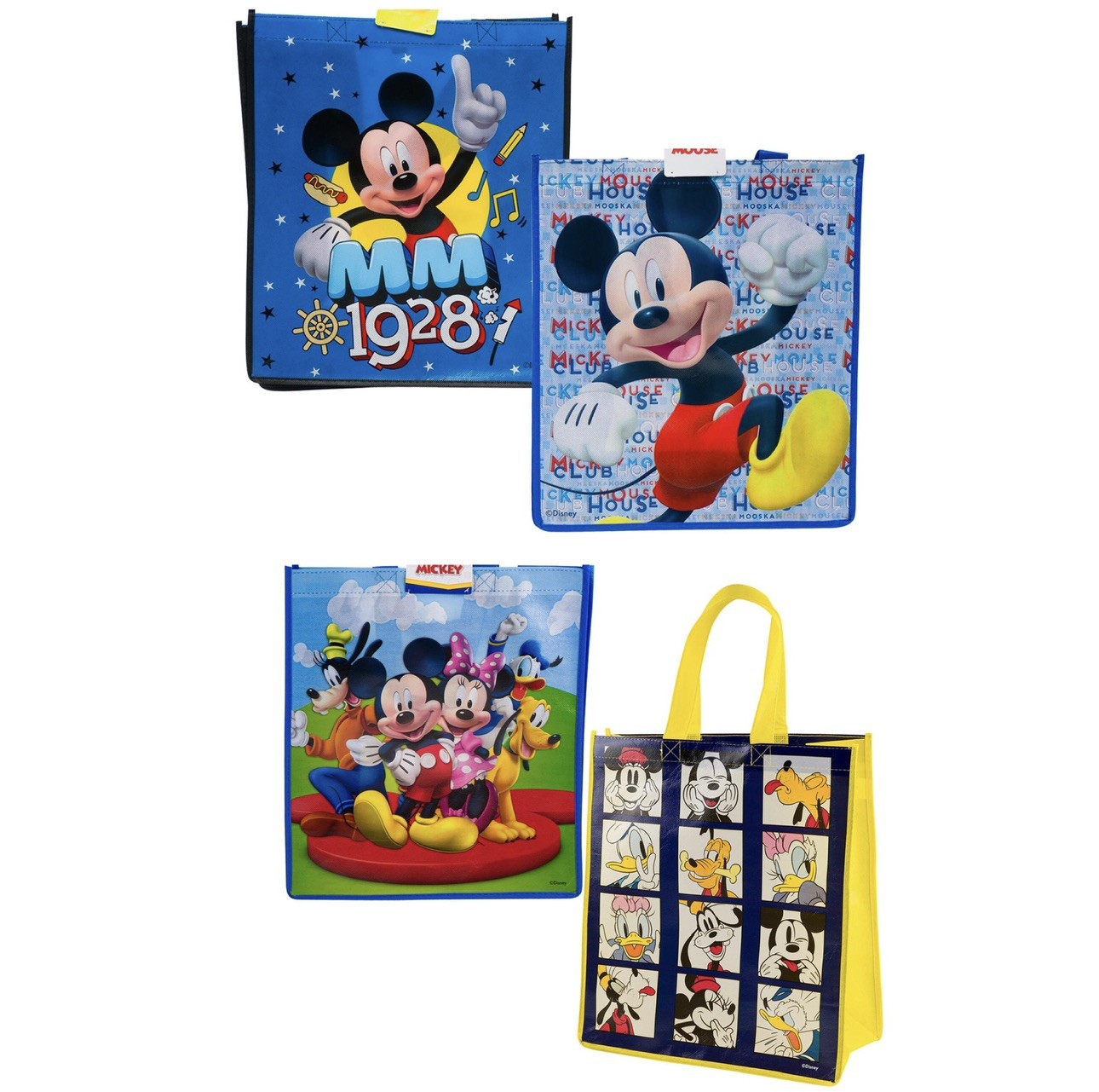 Disney Mickey And Friends Reusable Bag for Party favors, gift bags – Lot 12