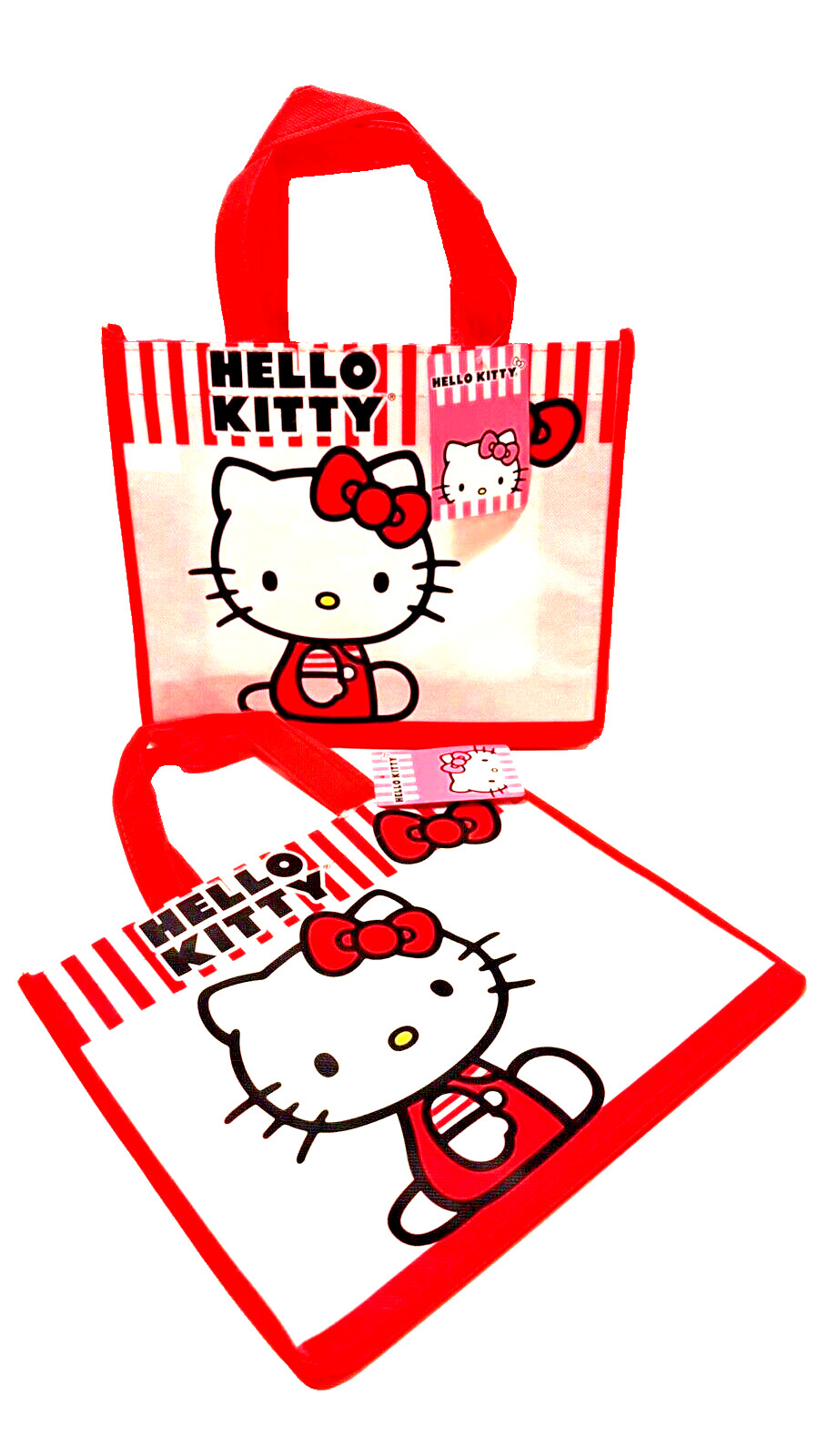 6 Hello Kitty Birthday Party Favors Treat Sacks Loot Candy Bags 12″ x 10″