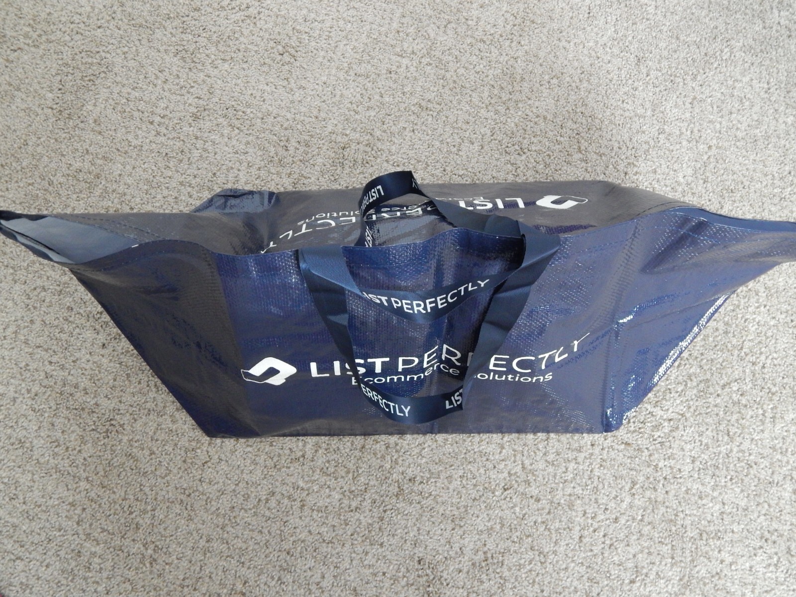 LIST PERFECTLY EBAY OPEN 2023 SWAG LOGO HUGE ECO TOTE BAG 34″ X 13″ X 14″ NEW
