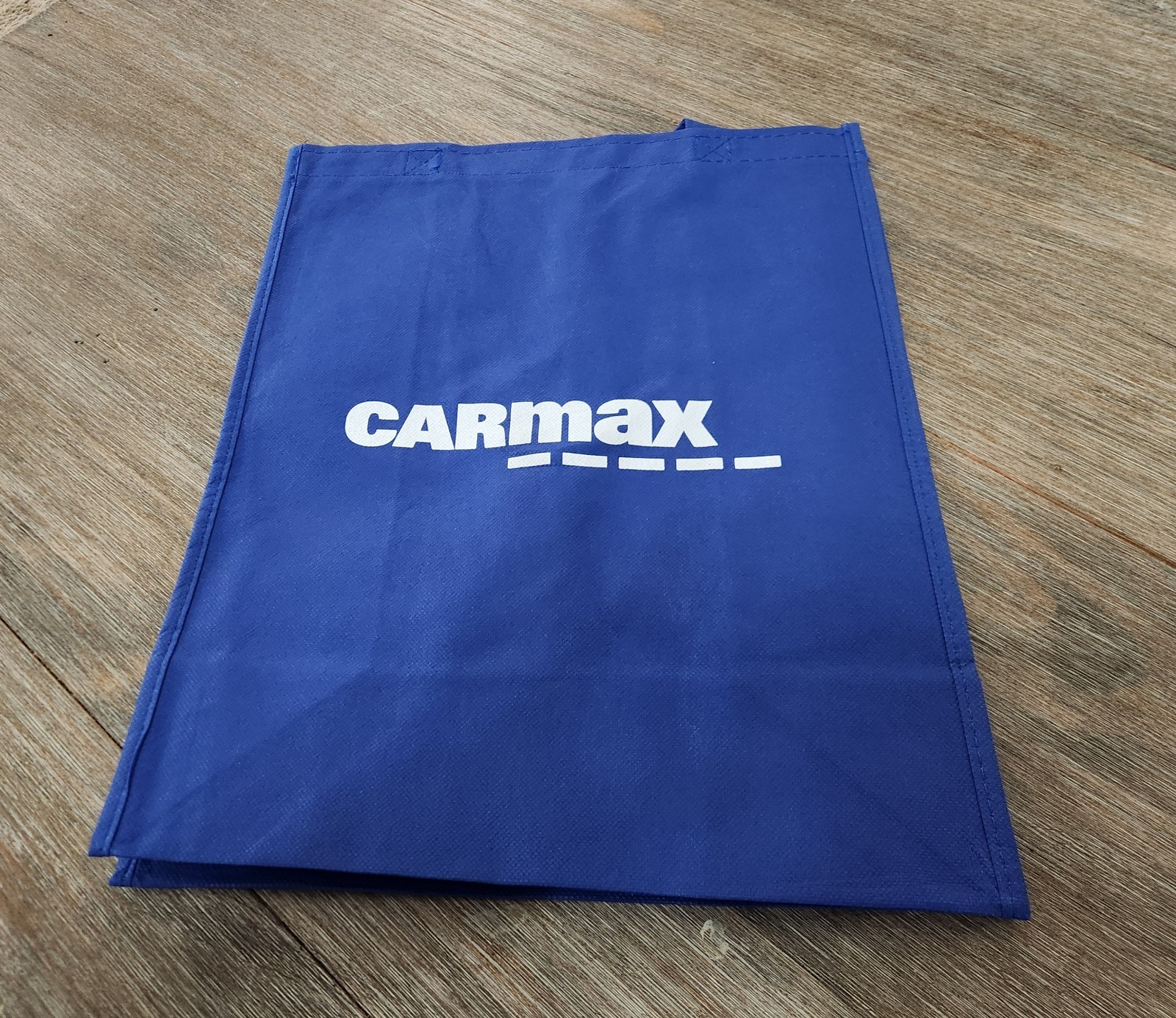 Car Max Blue w/White Reusable Tote Bag