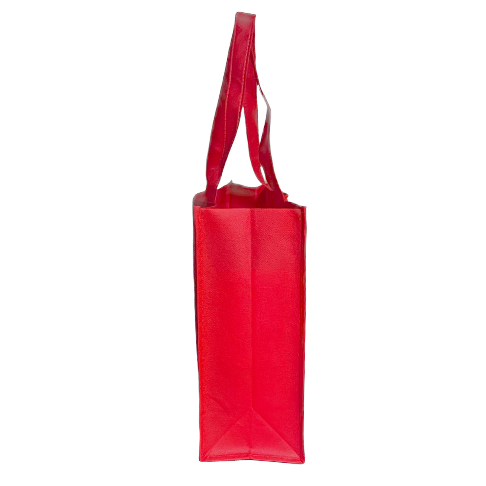 Non-Woven Shopping Bag Reusable Gift/ Promotional Bag Wholesale Red 100 Pack