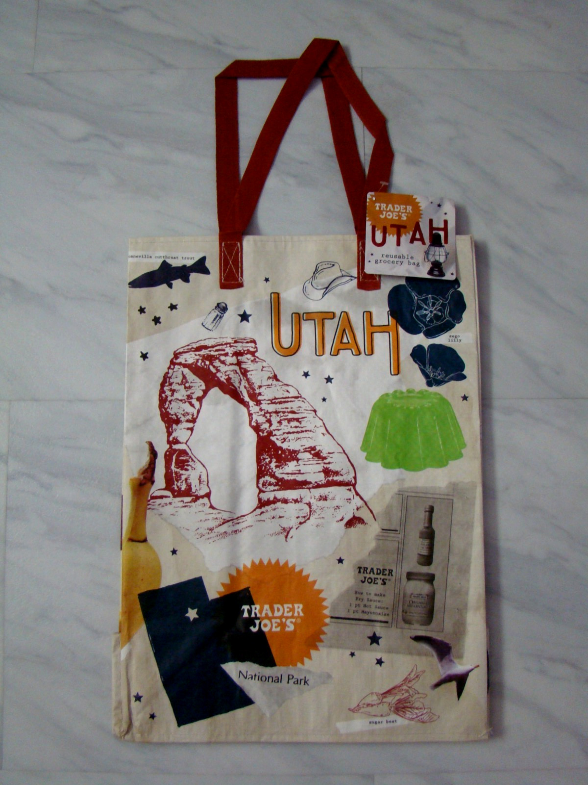 New Trader Joe’s Utah Reusable Mystery Bag Shopping Grocery
