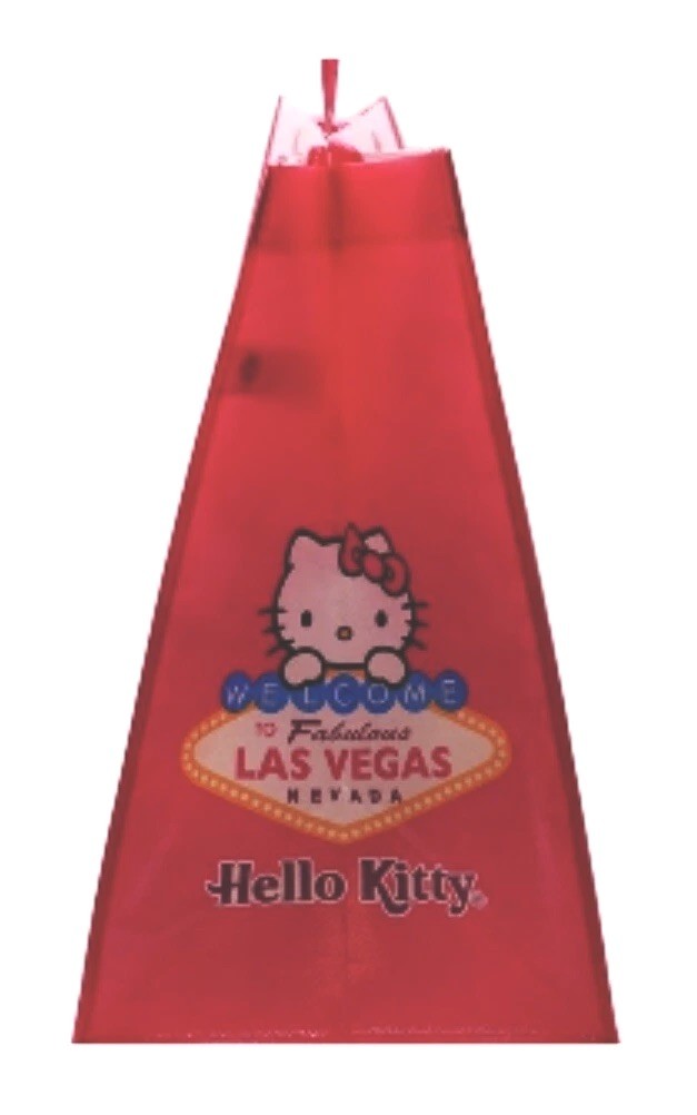 Hello Kitty Las Vegas Reusable Shopping Bag Sanrio Tote Pink NWT