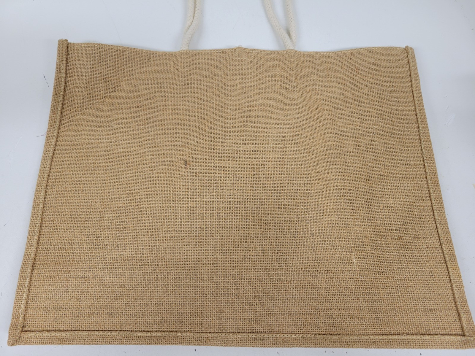 Chiapasionate Jute Burlap Tote Bag 17.5” x 13.5” x 5.5” Grocery Shopping Sack