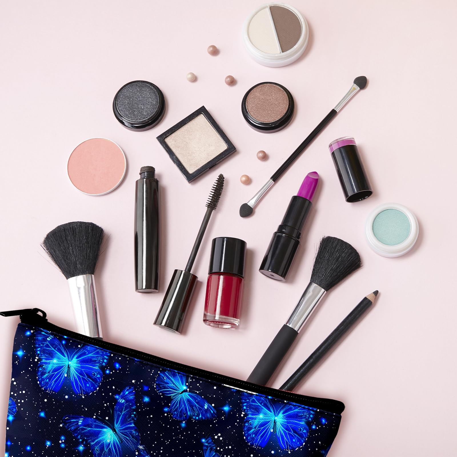 xiaotcq Colorful Makeup Bag Cosmetic for Women,1Pcs One Size, Color-4
