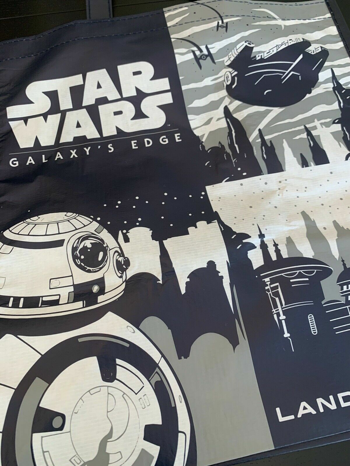 Star Wars Shopping Bag 2019 Disney Parks Reusable Tote Galaxy’s Edge New