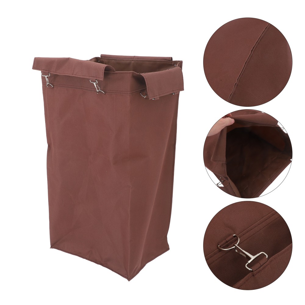 Commercial Cleaning Cart Bag Janitorial Trolley Liner Industrial Strength Waste