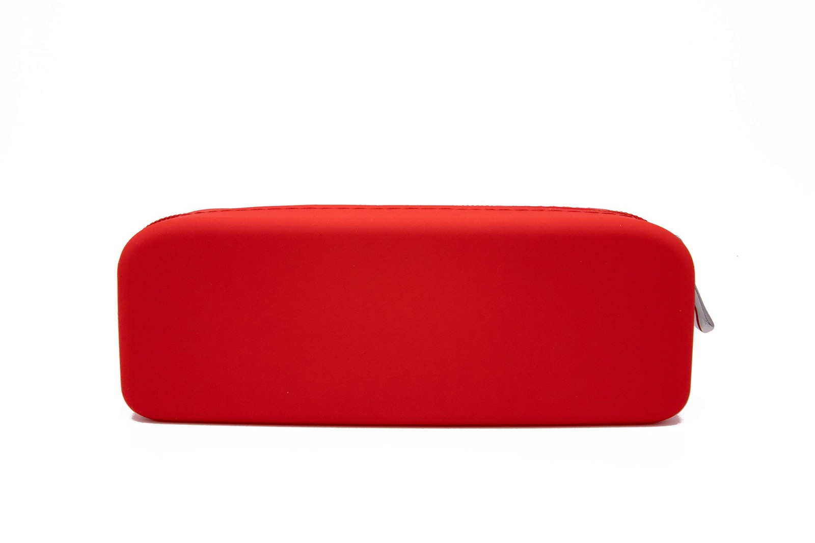 Gorgcase Silicone Pen Pencil Bag case with Zipper, 31.1 cubic inches, Red
