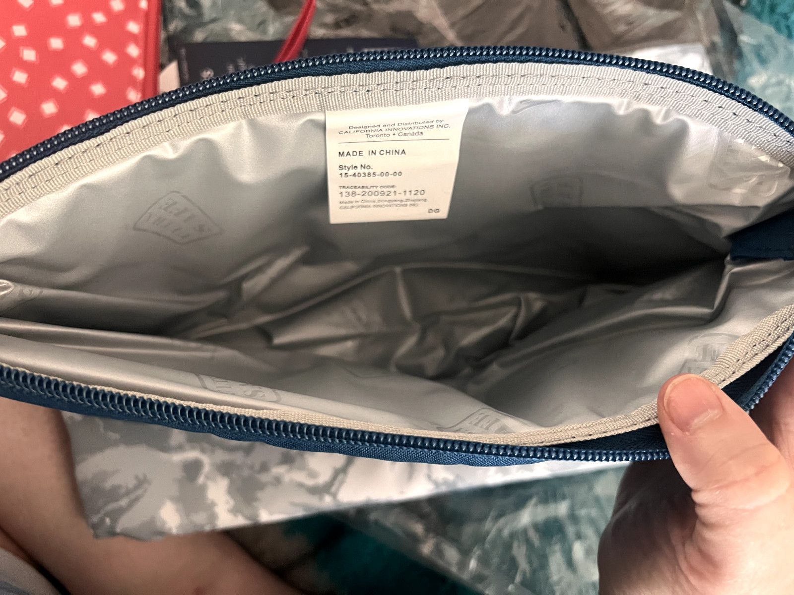 California Innovations Set of 3 Insulated Pouches – Microban Protection – NWT