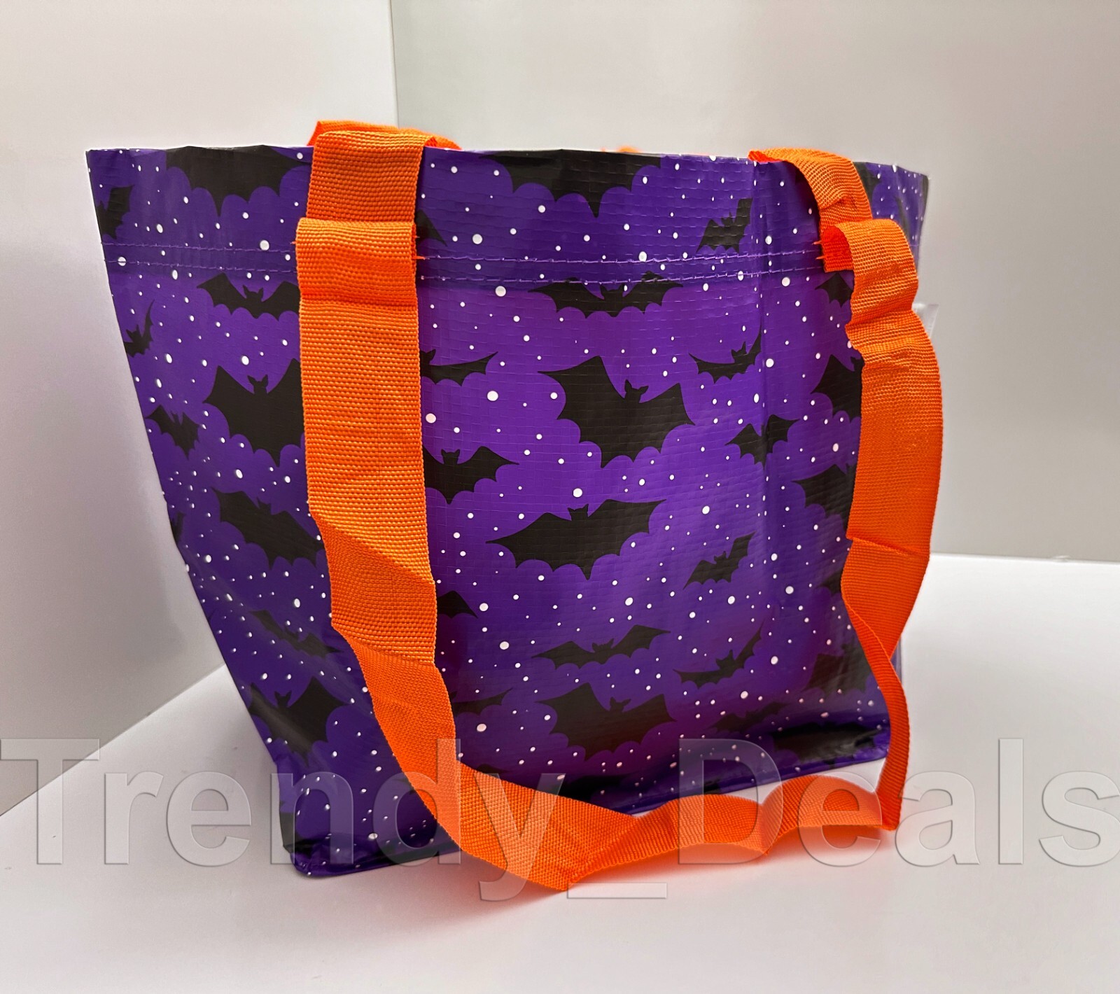 SET of 2 – Ikea KUSTFYR HÖSTAGILLE Large & Small Shopping Tote Bag Bats, Ghosts