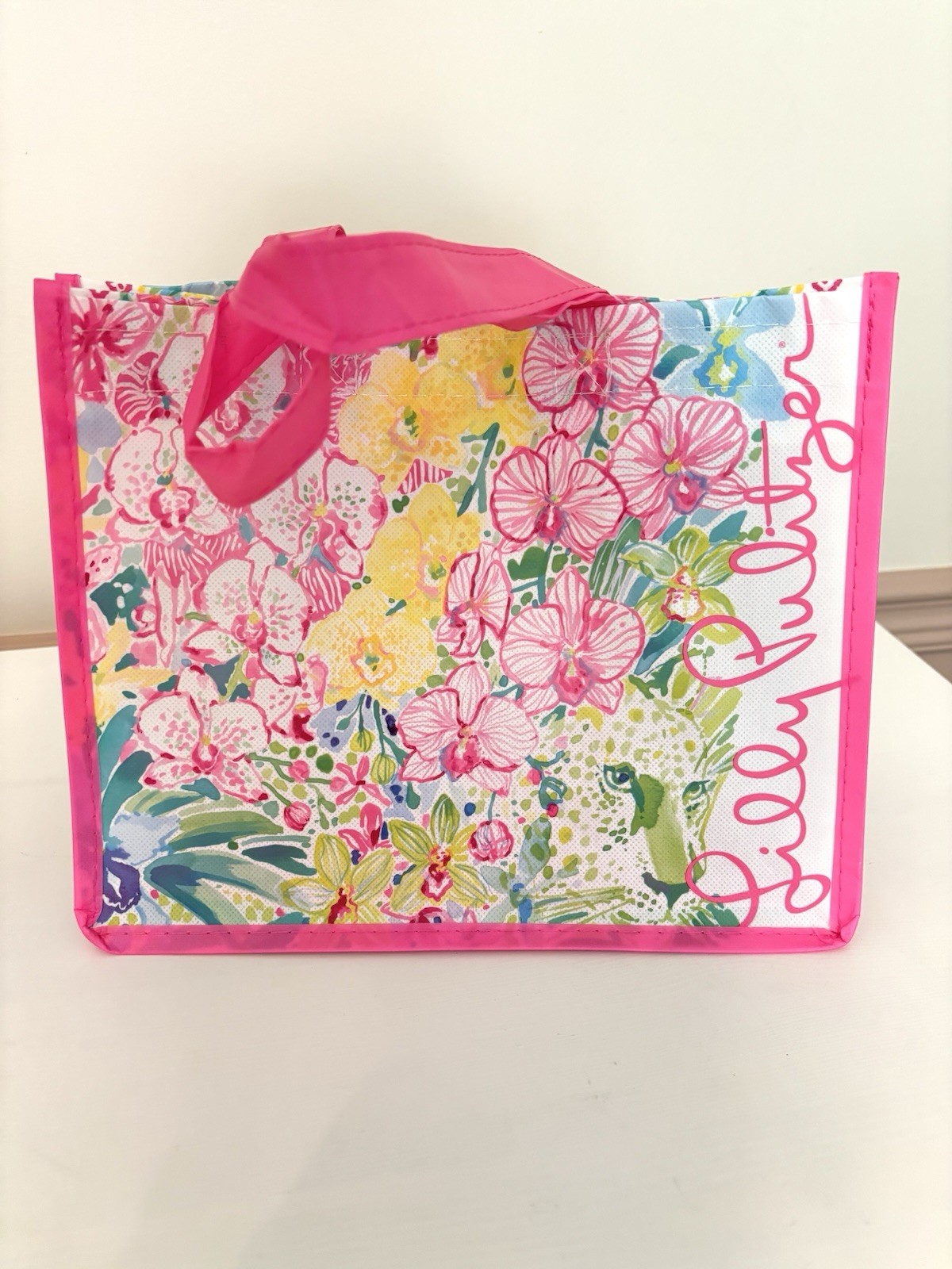 Lily Pulitzer Shopper Tote Lot Reusable Shopping Bags West Palm & Floral Garden