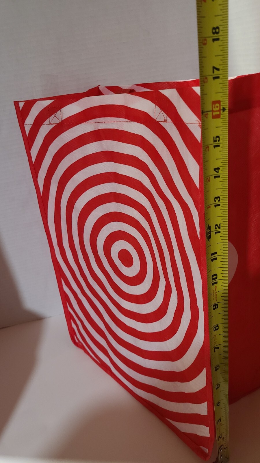 Target Large Recycled Reusable Red Bag 16″x12″x7″ Ships Quick
