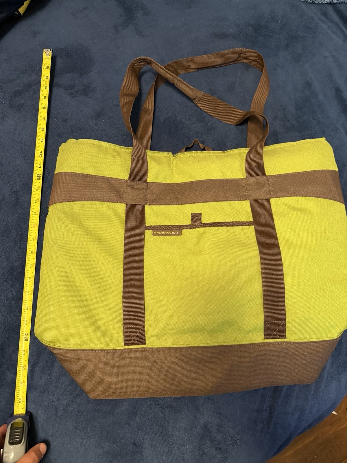 Rachael Ray 5061Rr1609 Green Jumbo Chill Out Tote (SEE PHOTOS)