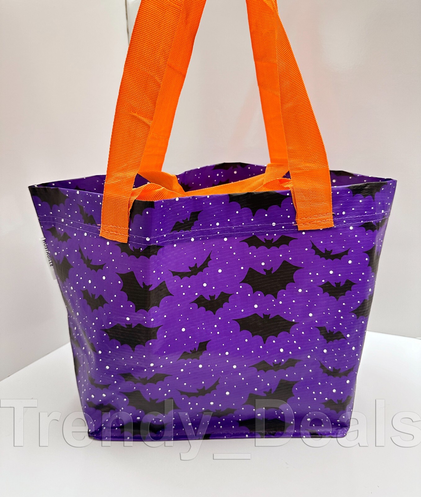 SET of 2 – Ikea KUSTFYR HÖSTAGILLE Large & Small Shopping Tote Bag Bats, Ghosts