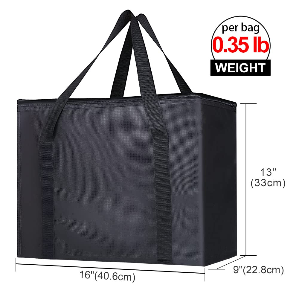 Bodaon 2-Pack Insulated Reusable Grocery Bag Heavy Duty Thermal Tote, X-Large fo