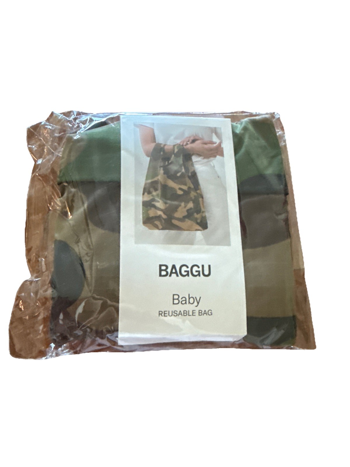 BAGGU BABY SIZE Eco Bag Camo Japan Limited 100% nylon New