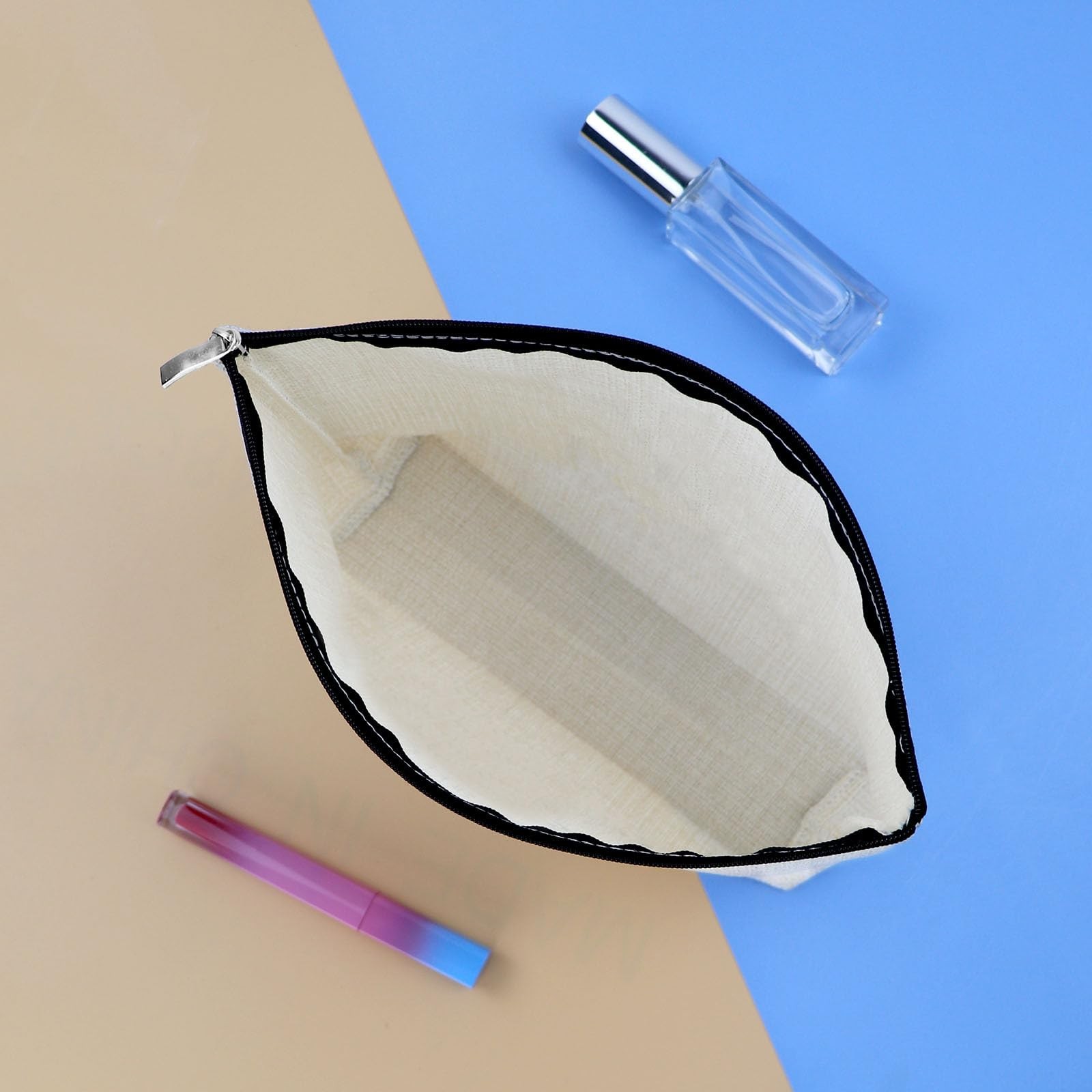 True Crime Gift for Girls Women Makeup Bag Lover Gifts beige