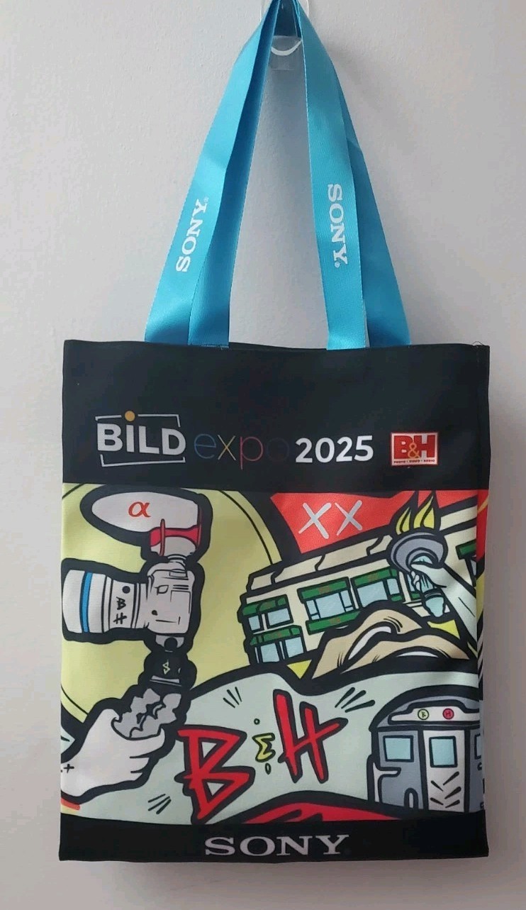 BILD NYC EXPO 2025 New York Limited Edition Tote Bag Canvas B & H Photography