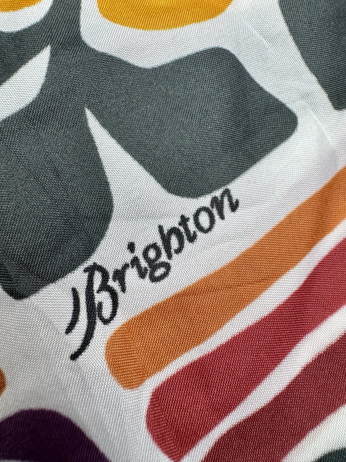Brighton Reusable Grocery Tote Beach Tote Canvas. Washable NWOT