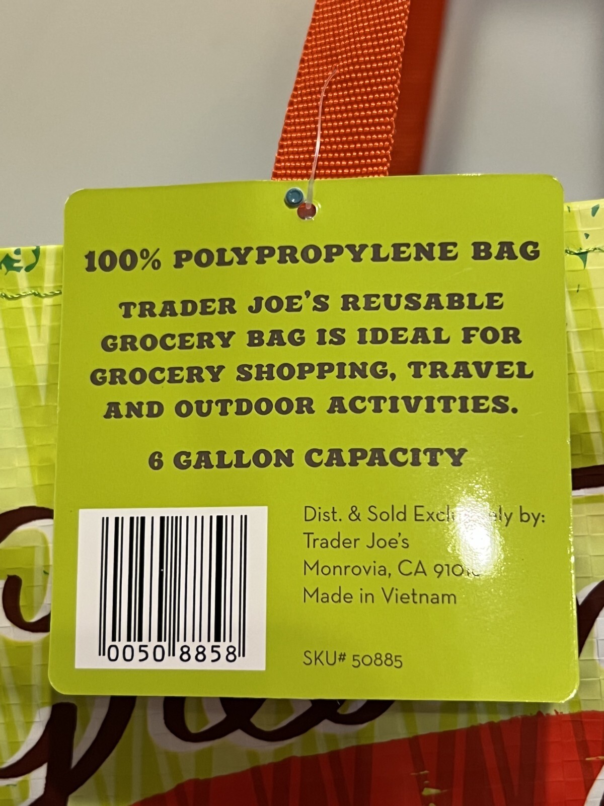 Trader Joe’s NEW JERSEY Regional Reusable Shopping Tote Bag – Collect ’em All!