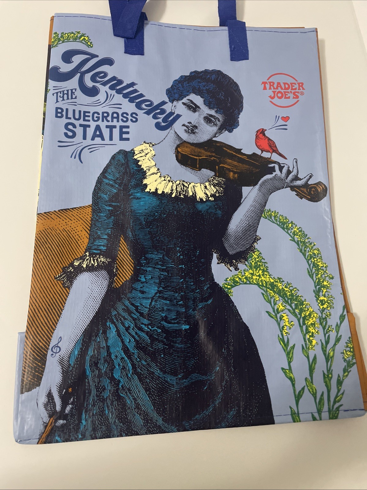 Trader Joe’s State bag Kentucky Reusable Grocery Bag NWT