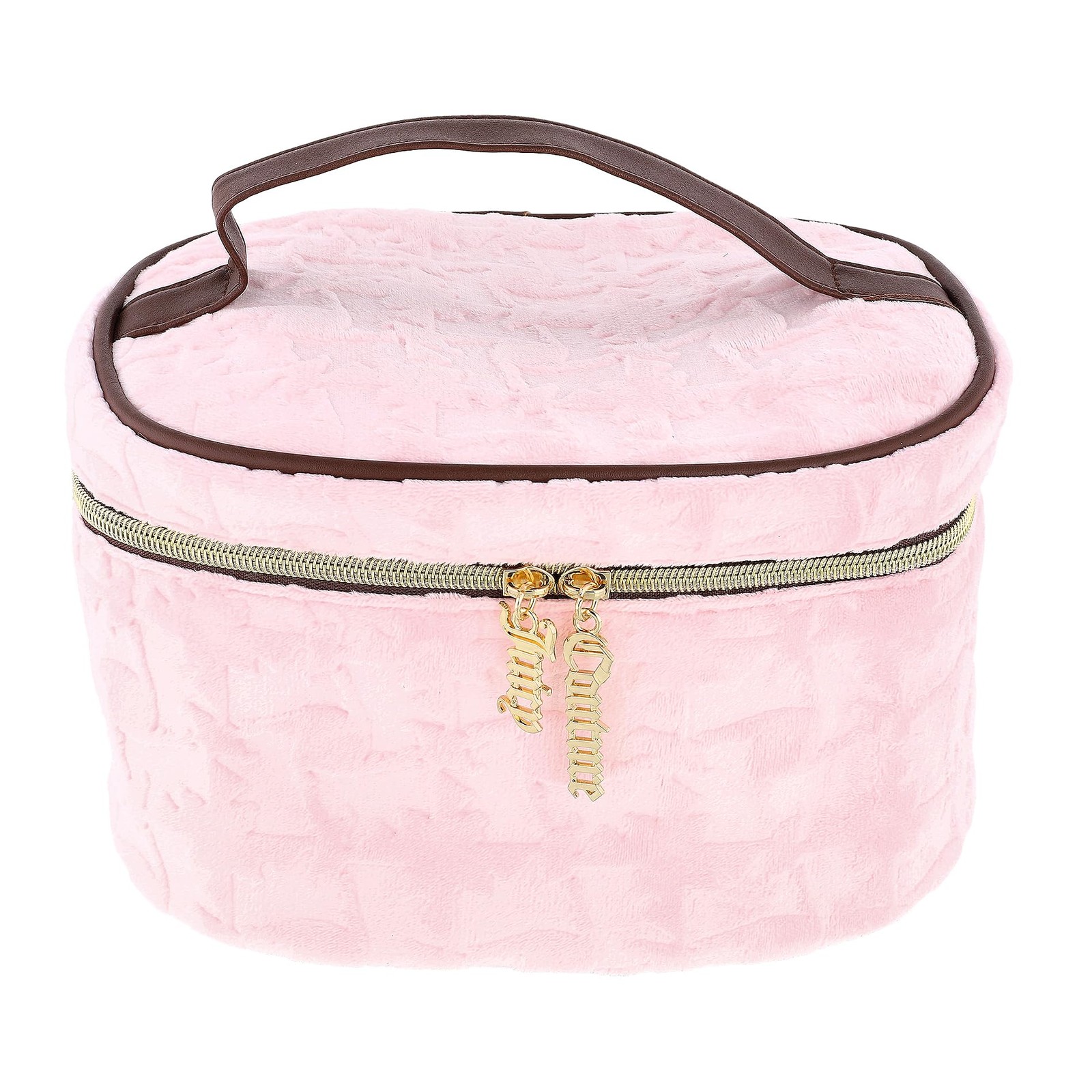 Juicy Couture Pink Makeup Bag Cosmetics Organizer Travel One Size,