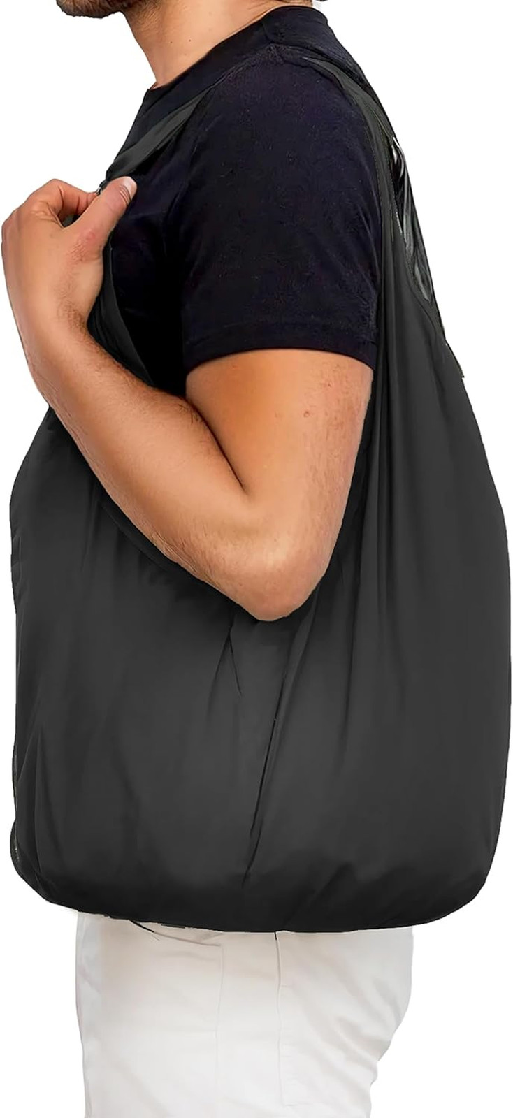 Pocket-Size Foldable XL Shopping Bag – Holds 70 lbs, Durable and Ultra-Lightweig