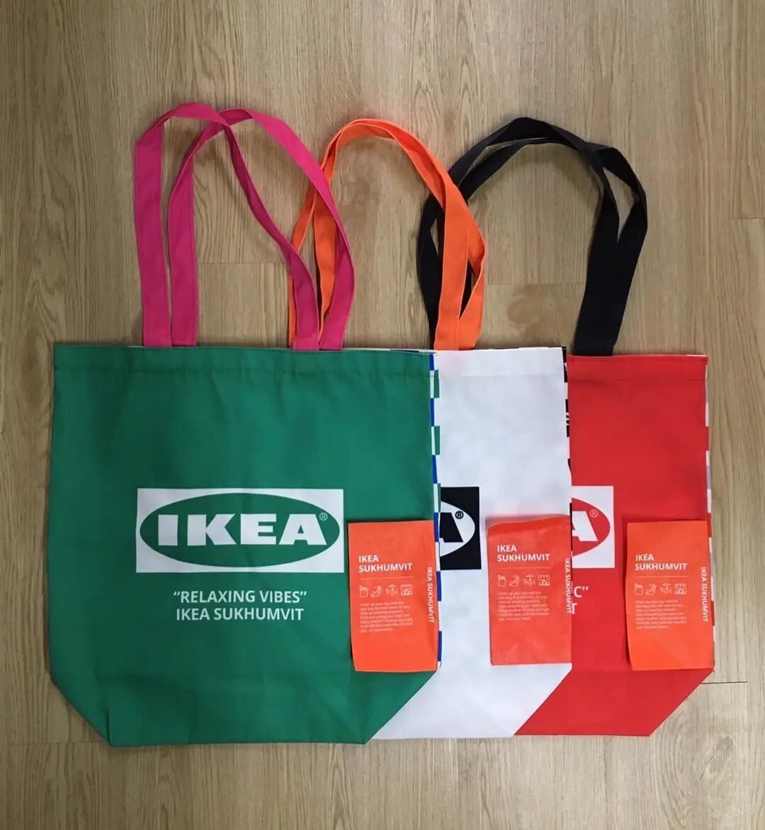IKEA Thailand Official EXCLUSIVEY Sukhumvit Relaxing Vibes Tote Bag Canvas