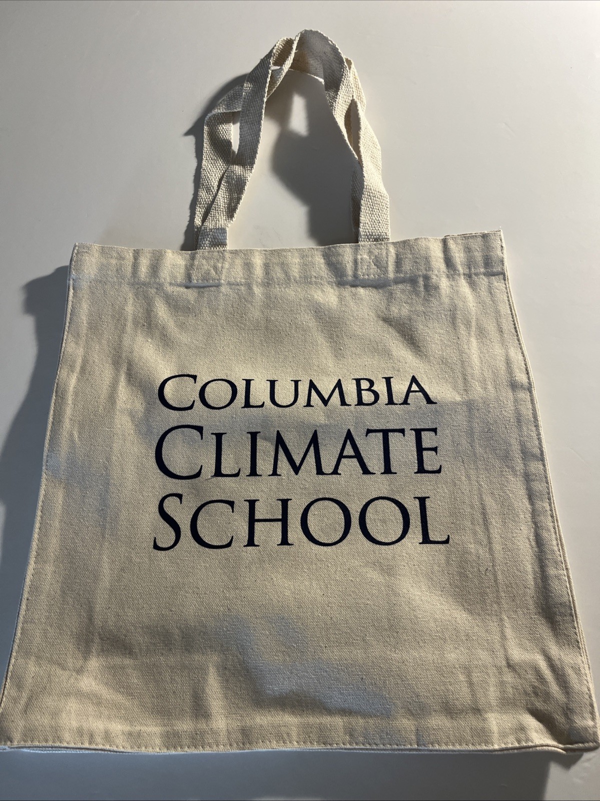✅NEW Columbia Climate School Canvas Swag Bone Tote Shopping Books Bag + BONUS📙