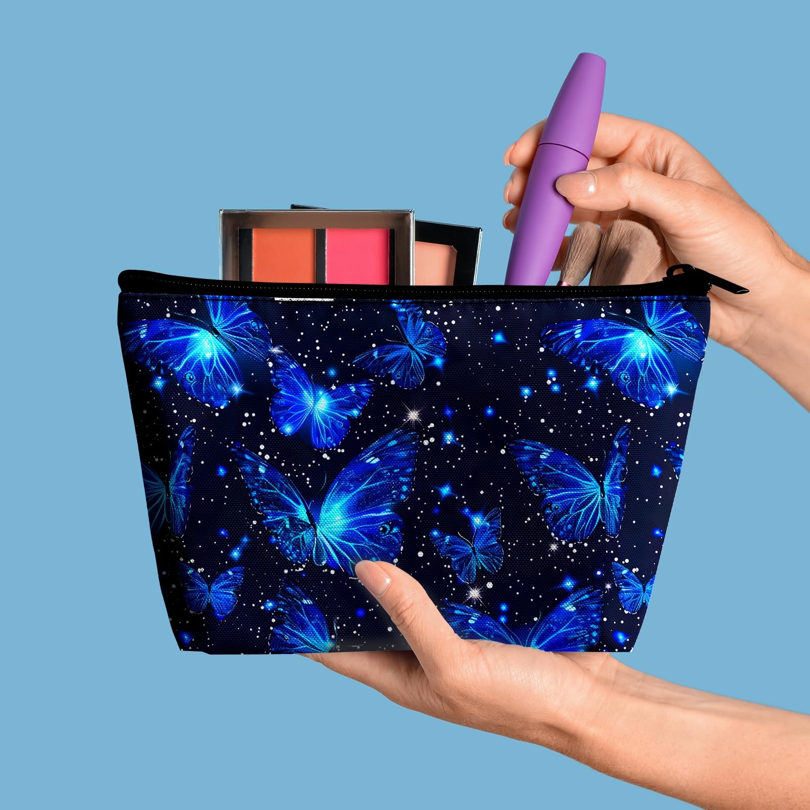 xiaotcq Colorful Makeup Bag Cosmetic for Women,1Pcs One Size, Color-4