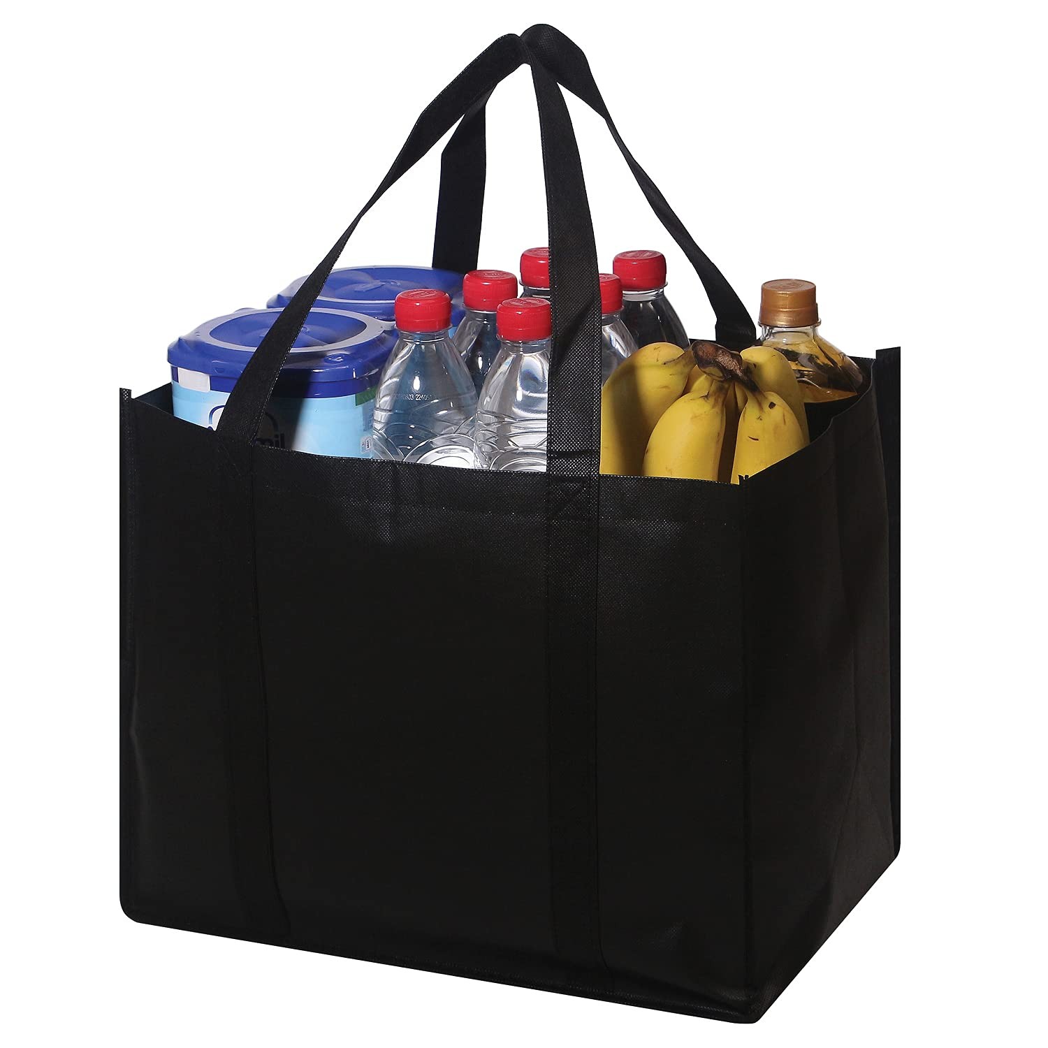 Set of 16 Reusable Grocery Bags Extra Large Super Strong Heavy Duty Shopping Tot
