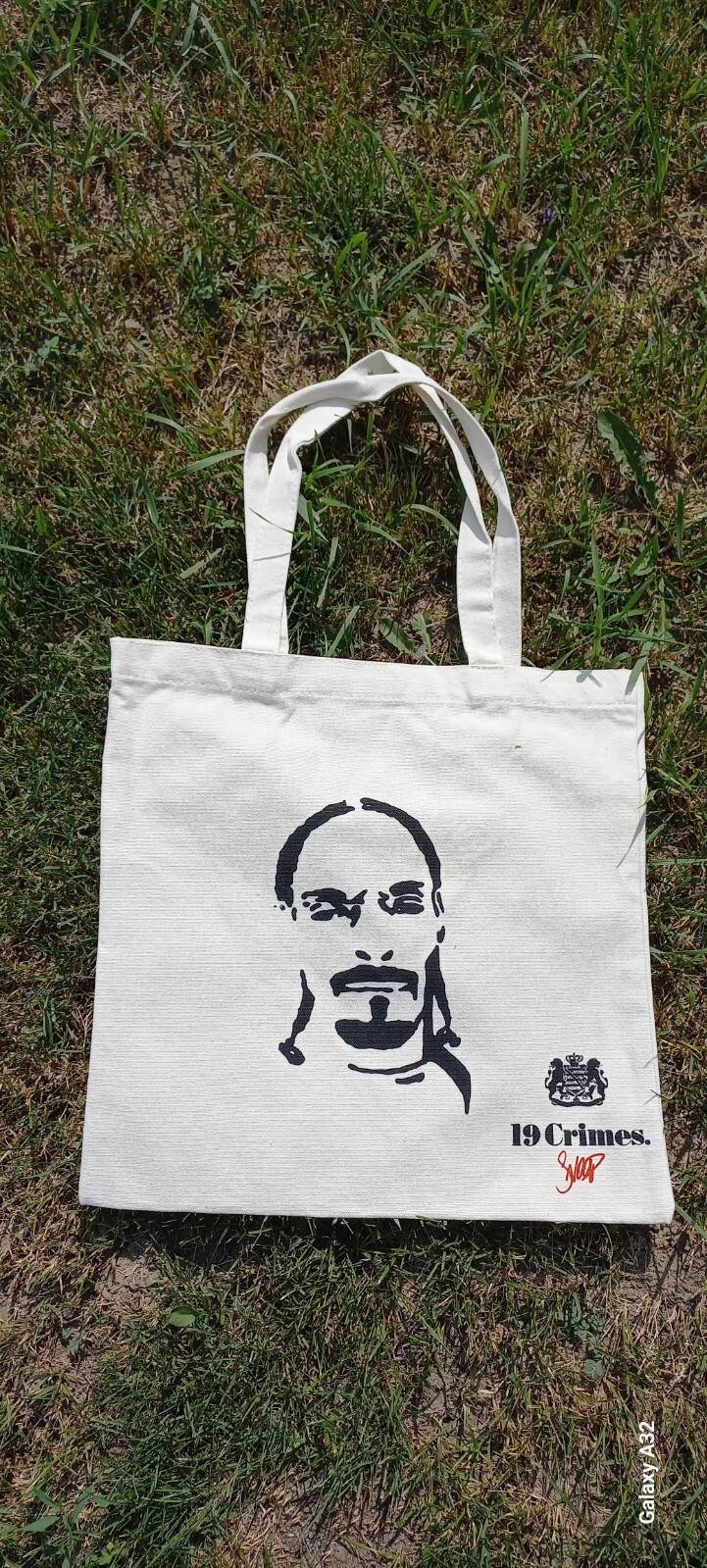 19 Crimes Martha Stewart Snoop Dogg Limited Edition Canvas Tote Bag, Clean
