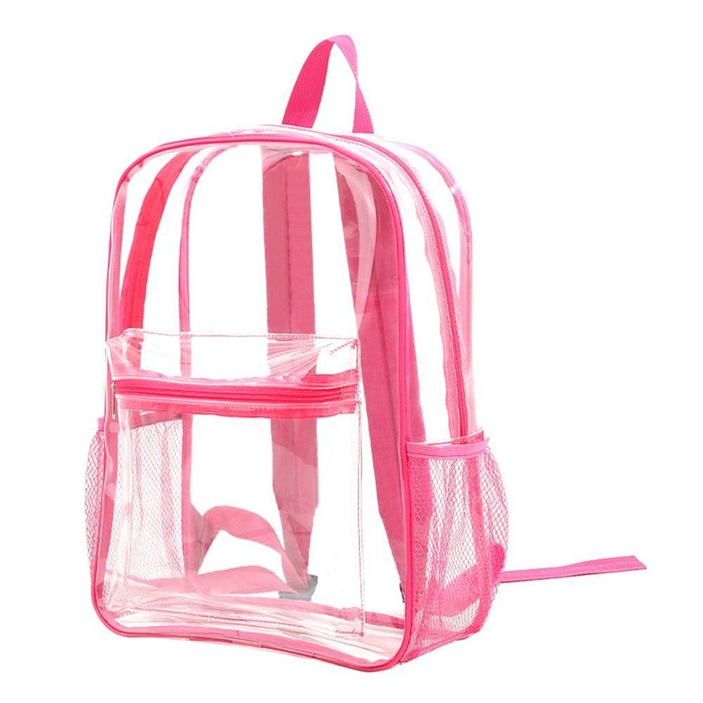 Small Clear Backpack Transparent Pvc Backpack Summer Waterproof Beach Cell Phone